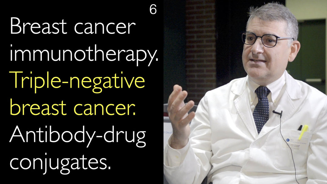 Иммунотерапия рака молочной железы. Трижды негативный рак молочной железы. Конъюгаты антител с лекарственными средствами. 6