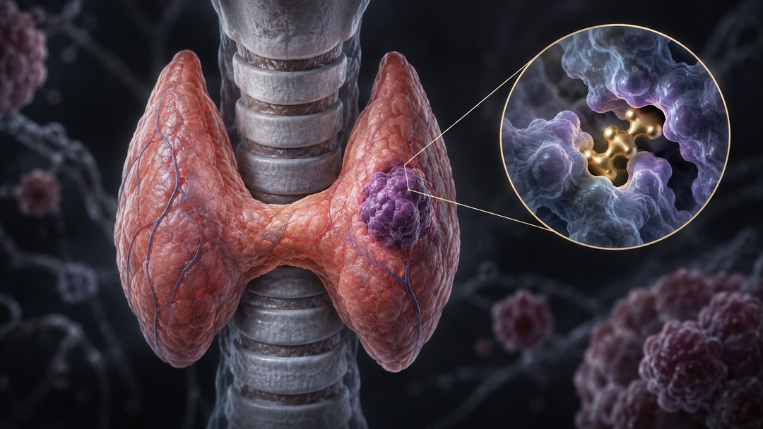 Original medical illustration for: A Patient's Guide to RET-Targeted Treatment for Thyroid Cancer — What the Latest Research Means for You