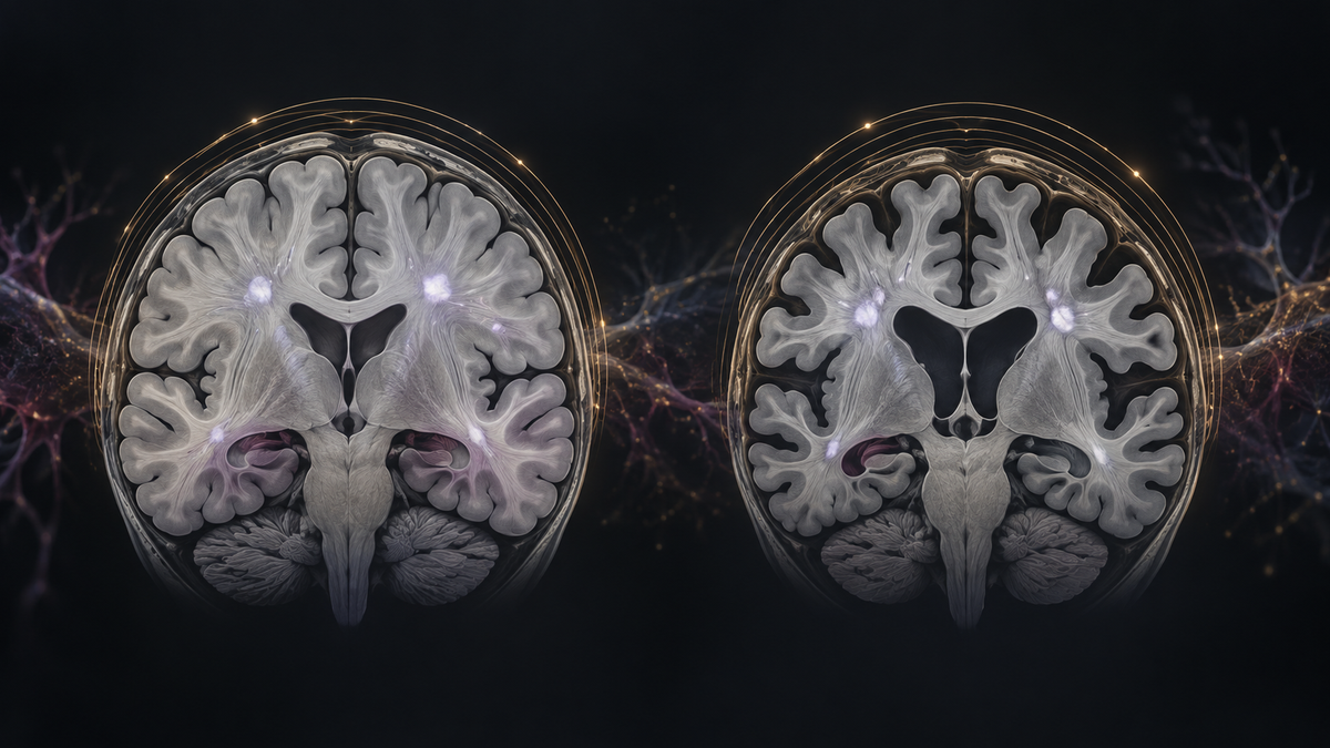 Original medical illustration for: Brain Shrinkage and Disability in Multiple Sclerosis: What 58 Studies Reveal About the Link