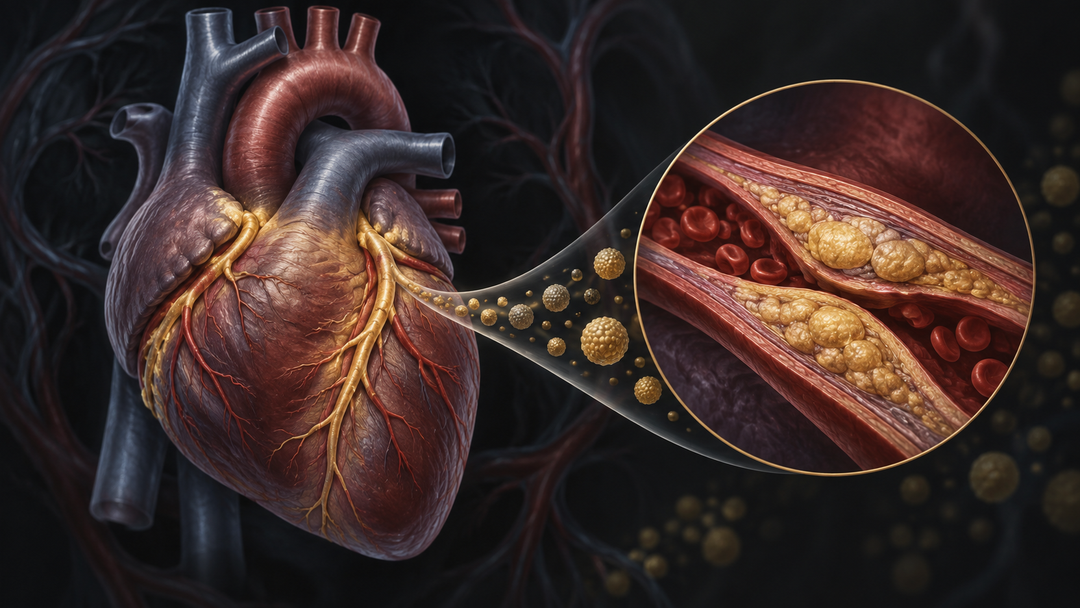 Original medical illustration for: Cholesterol and Heart Disease Death: Insights From a Study of 4.5 Million Veterans