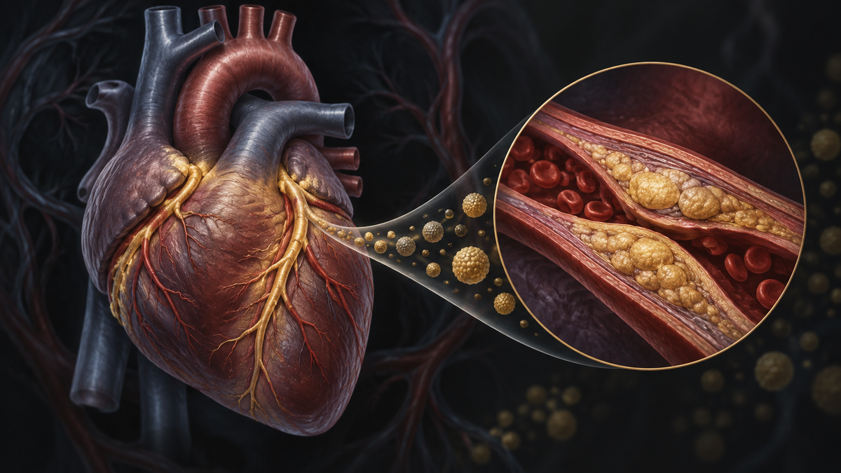 Original medical illustration for: Cholesterol and Heart Disease Death: Insights From a Study of 4.5 Million Veterans