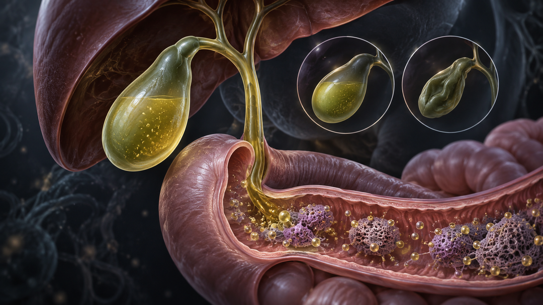 Original medical illustration for: Colesevelam and the Gallbladder: New Research Reveals a Surprising Effect