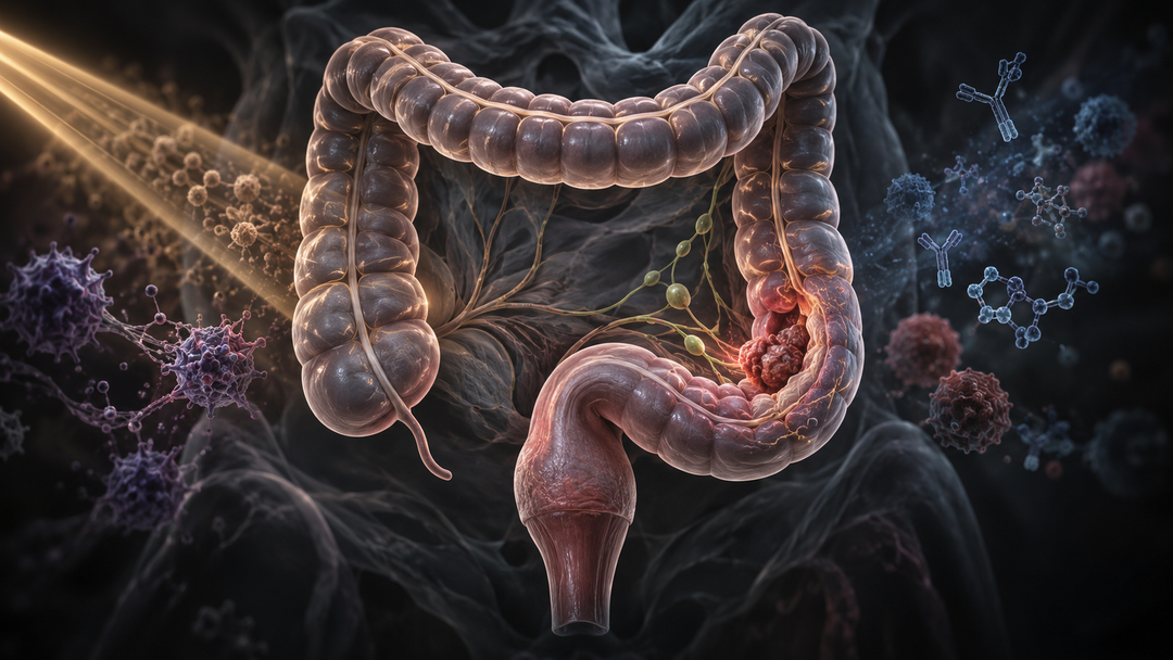 Original medical illustration for: Colorectal Cancer Treatments and Their Complications: A Complete Guide for Patients and Families