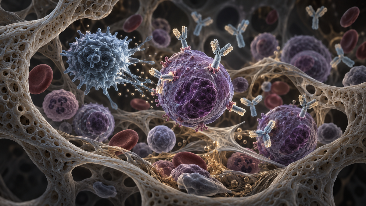 Original medical illustration for: Daratumumab Plus Lenalidomide After Transplant: Better Outcomes for Multiple Myeloma Patients Across All Risk Groups