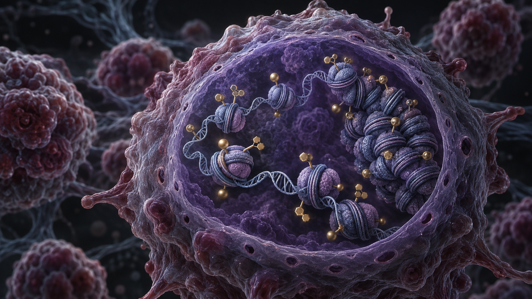 Original medical illustration for: Epigenetic Therapy for Triple-Negative Breast Cancer: Understanding New Treatment Approaches at the Cellular Level