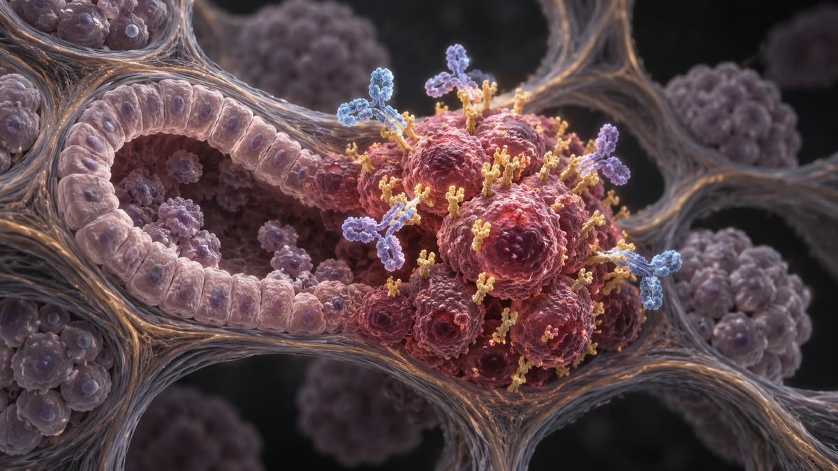 Original medical illustration for: HER2-Targeted Therapy Before Surgery for HER2-Positive Breast Cancer: Advances, Challenges, and What Patients Should Know