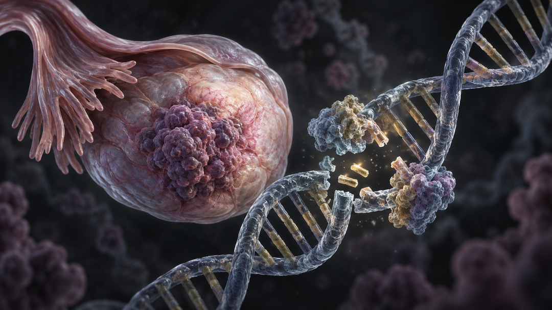 Original medical illustration for: HRD Testing in Advanced Ovarian Cancer: A Patient Guide to the 2025 Intergroup Statement