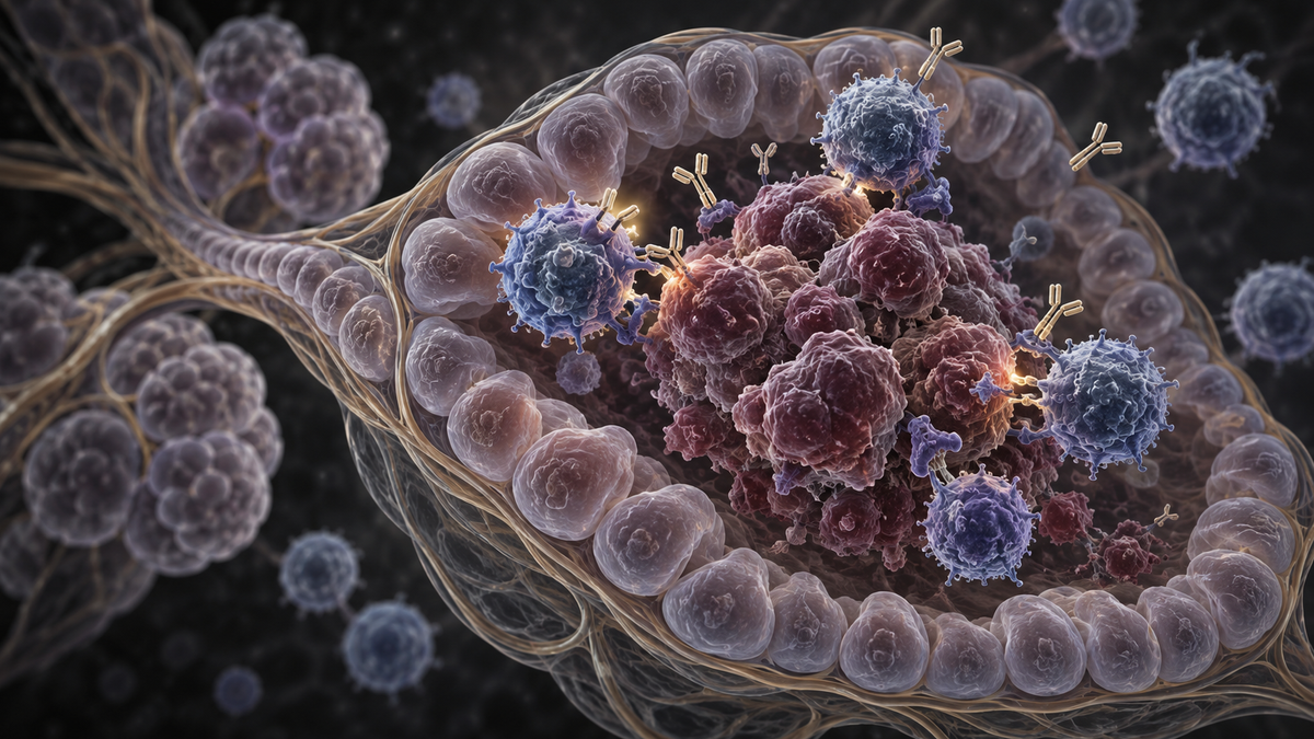 Original medical illustration for: Immunotherapy for Triple-Negative Breast Cancer: What Patients Need to Know
