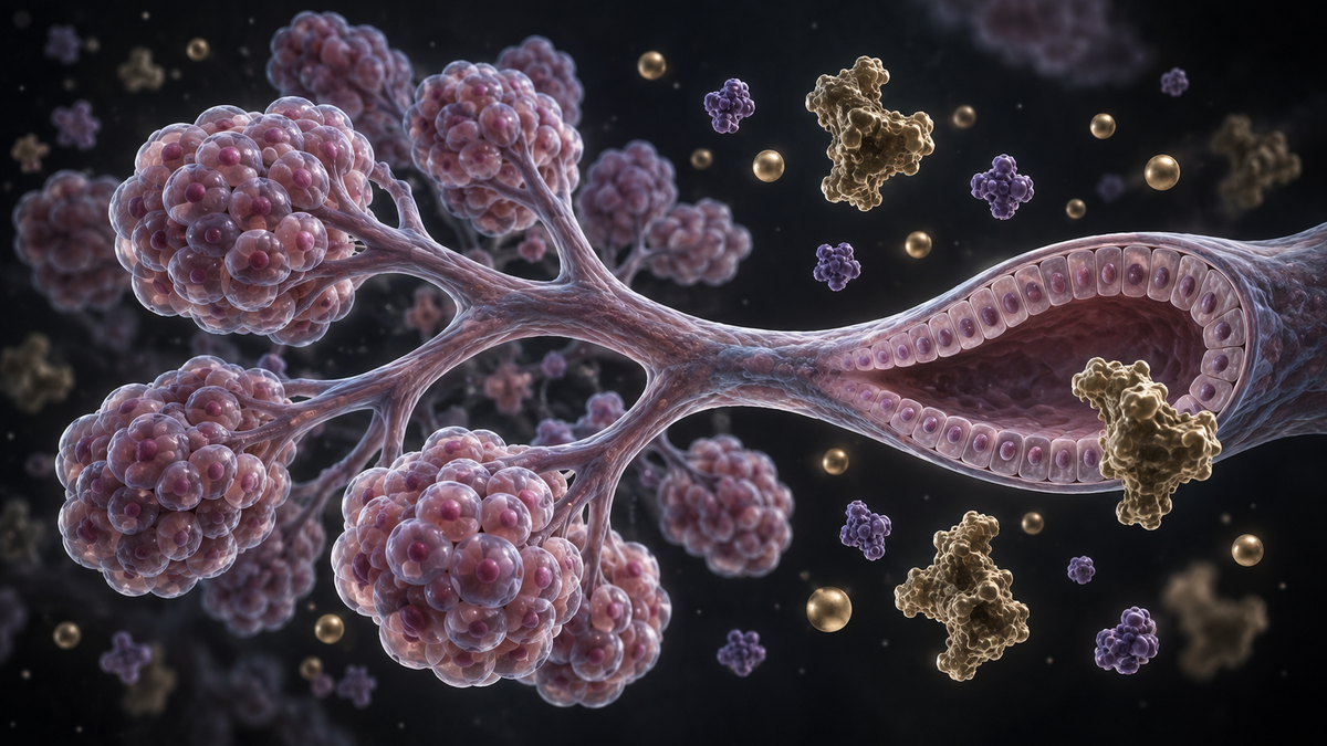 Original medical illustration for: NHS Approves 4p-a-Day Pill That Could Prevent Breast Cancer in 300,000 Women