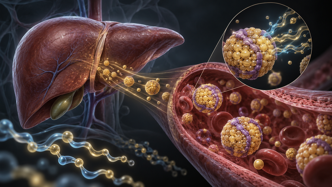 Original medical illustration for: Omega-3 Fish Oil Added to Statins: A Double-Blind Trial Shows Significant Benefits for Patients with Residual High Triglycerides