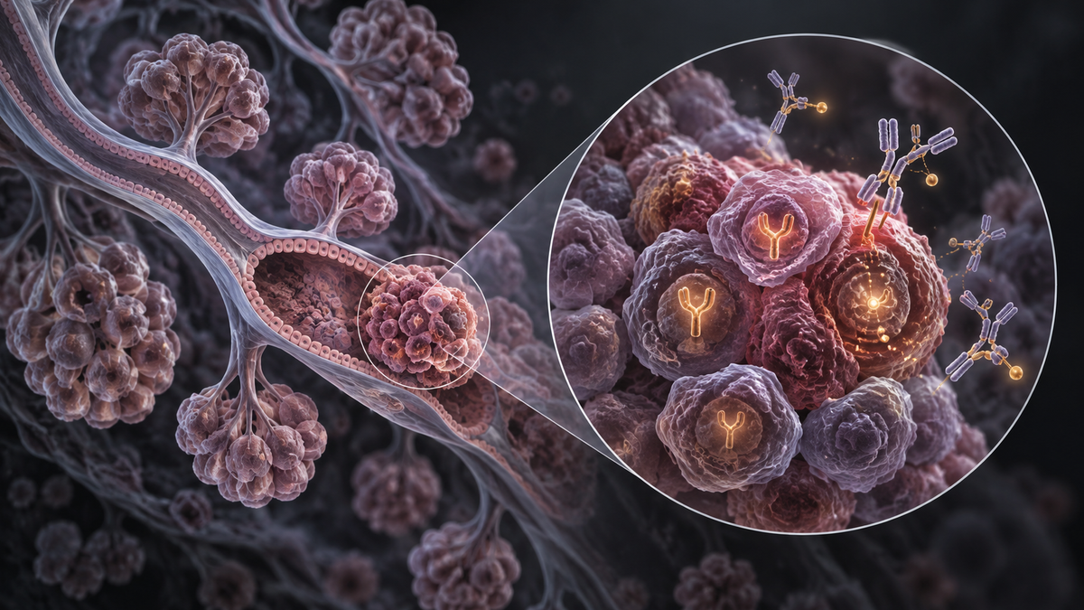 Original medical illustration for: Precision Treatments for HR-Positive Metastatic Breast Cancer: A Guide to Emerging Therapies