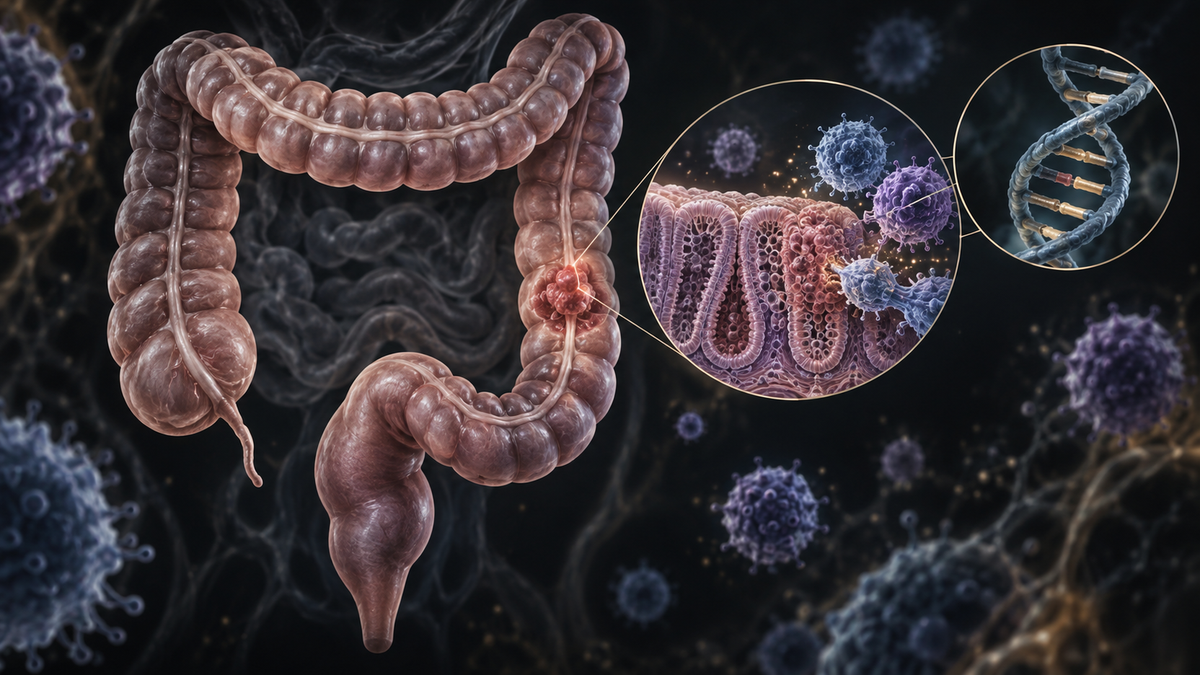 Original medical illustration for: Recent Progress in Lynch Syndrome: A Patient-Friendly Guide to Familial Colorectal Cancer