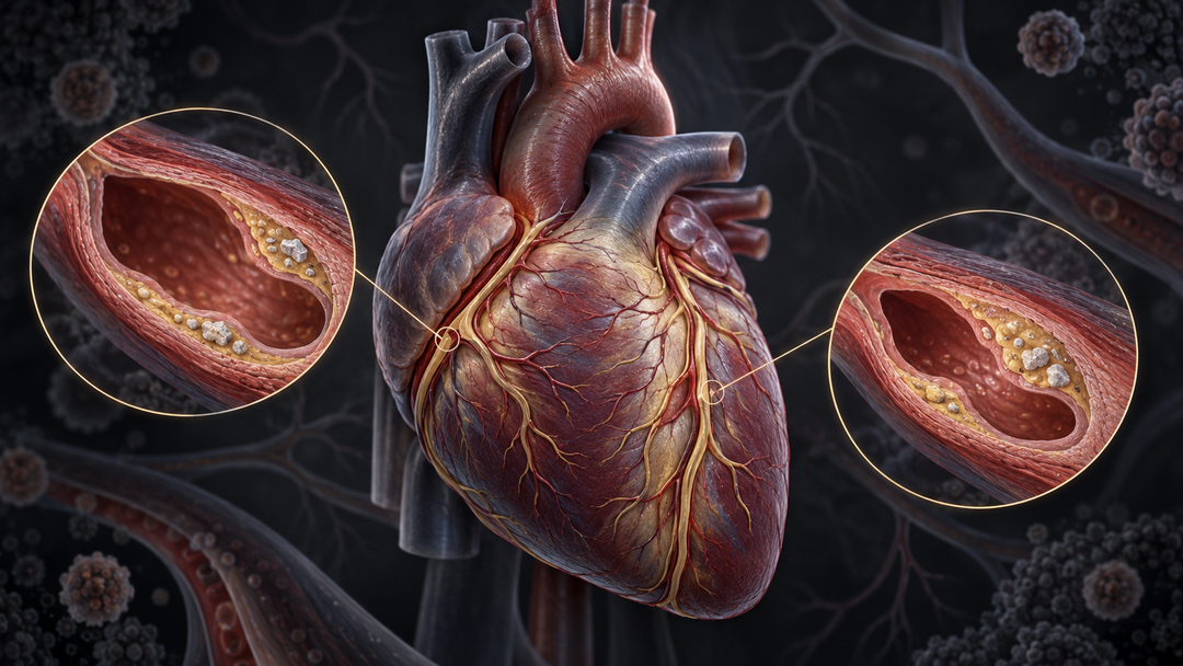 Original medical illustration for: Silent Heart Disease Risk: How Age and Sex Affect Early Plaque Buildup in Healthy Asian Adults
