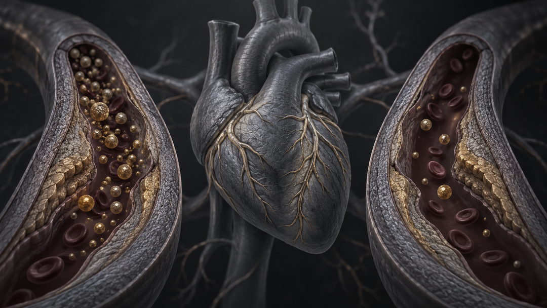 Original medical illustration for: Targeting LDL Cholesterol Below 55 mg/dL Beat the 70 mg/dL Target in Patients With Clogged Arteries