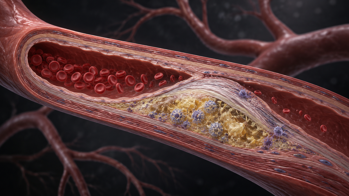 Original medical illustration for: The Changing Landscape of Atherosclerosis: What Every Patient Should Know