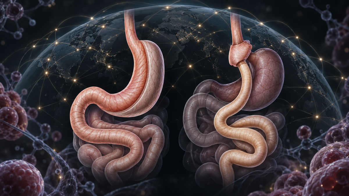 Original medical illustration for: The Future of Bariatric Surgery Research: A Worldwide Map of Upcoming Clinical Trials