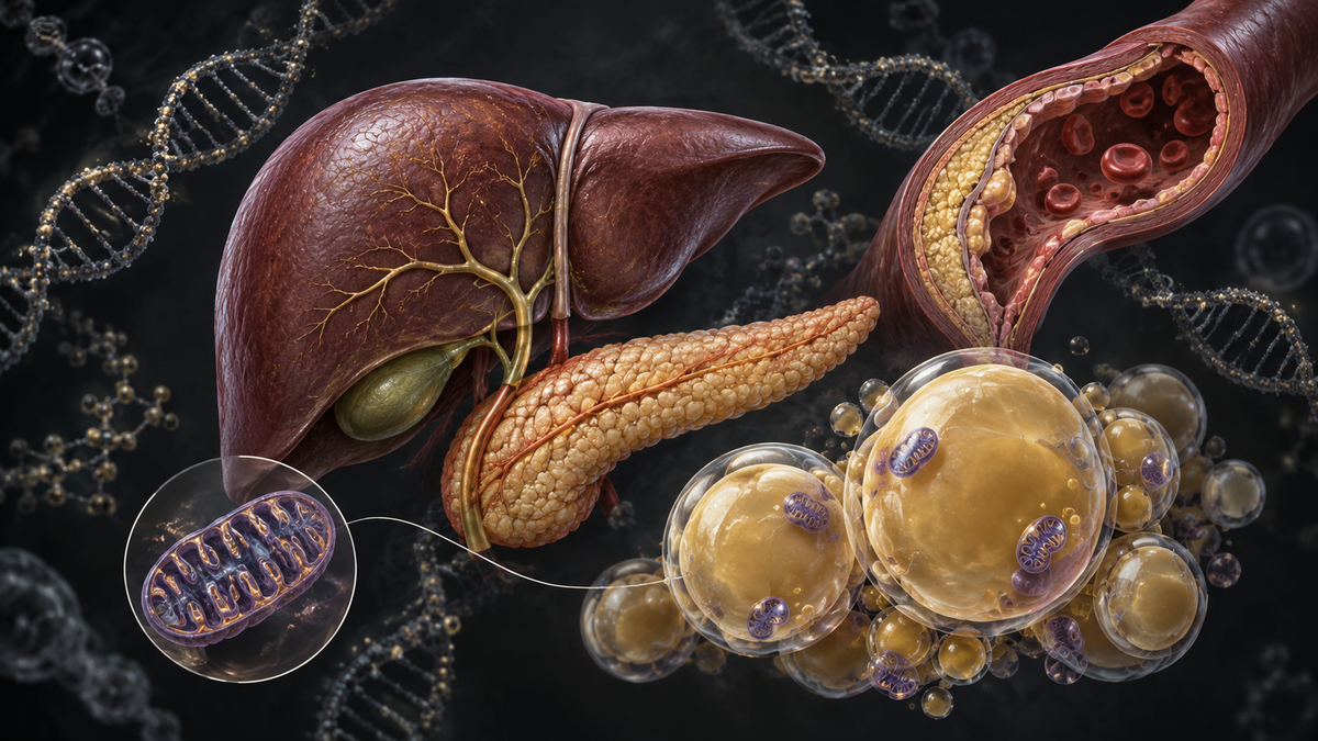 Original medical illustration for: The Western Diet and Lifestyle: Why Our Ancient Bodies Struggle With Modern Living