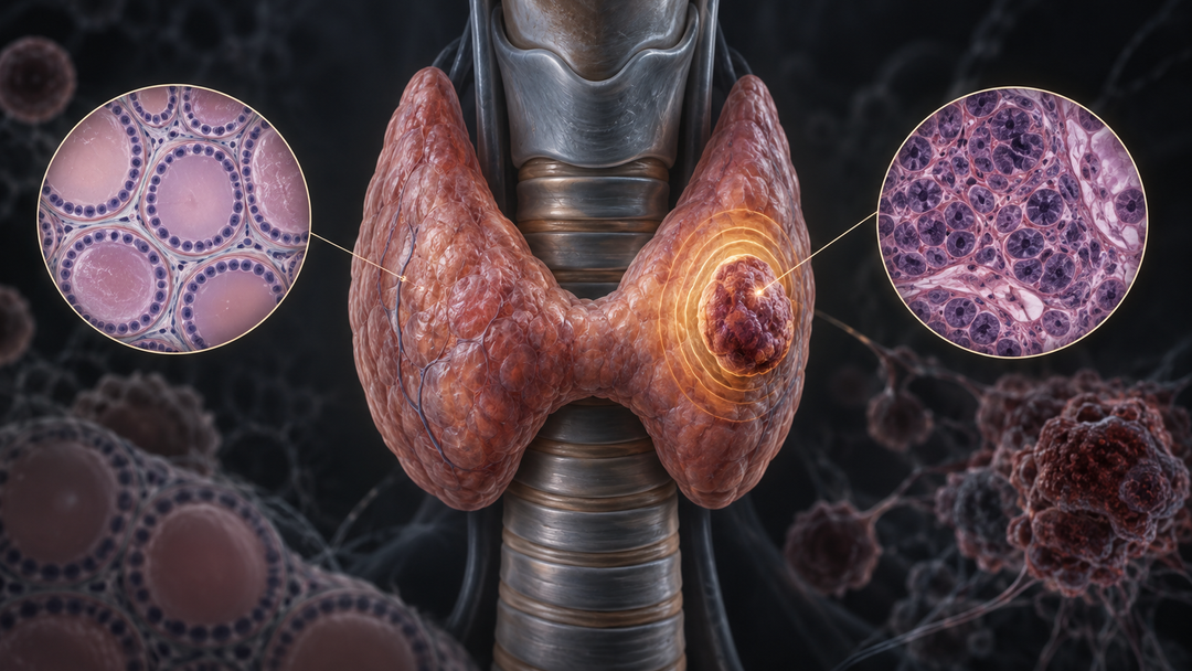 Original medical illustration for: Thermal Ablation for Malignant Thyroid Nodules: A Patient's Guide to Modern, Non-Surgical Treatment Options