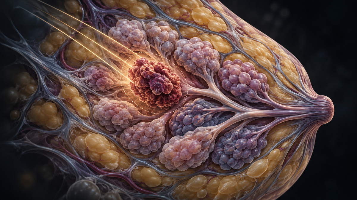Original medical illustration for: Treatment Strategies for Triple-Negative Breast Cancer in Older Women: What a Major Review Found