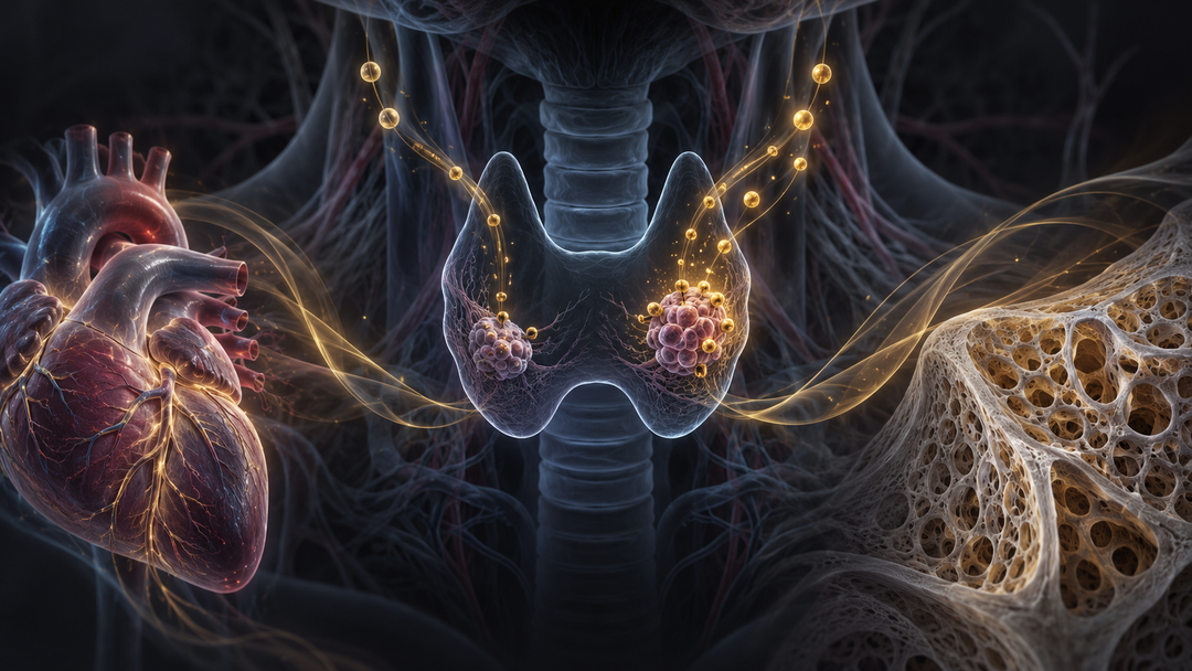 Original medical illustration for: TSH Suppression After Thyroid Cancer Surgery: Why One Approach Does Not Fit Everyone