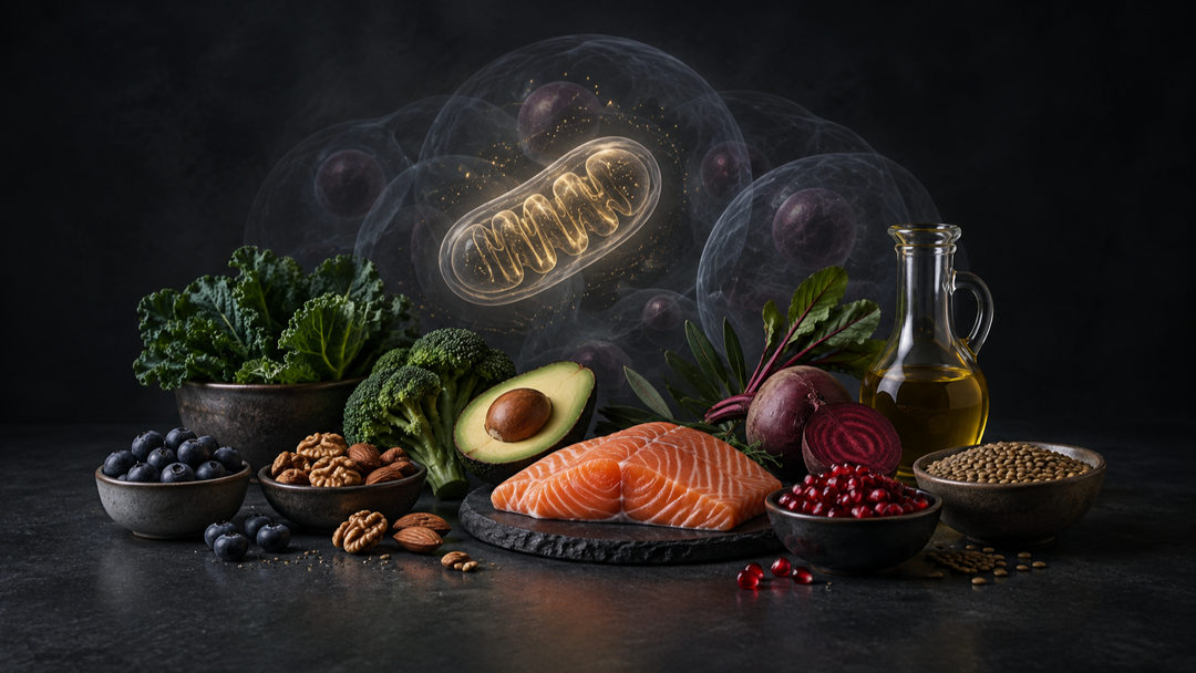 Original medical illustration for: Understanding Anti-Aging Diets: Scientific Evidence and Practical Implications