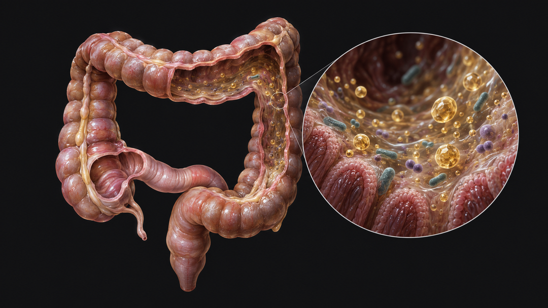 Original medical illustration for: Understanding Bile Acid Diarrhoea: How Gut Bacteria, Metabolites, and Bile Acids Differ in This Common but Overlooked Condition