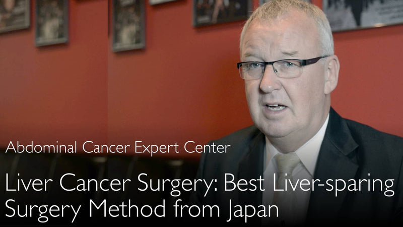 Лучшее хирургическое лечение рака печени. Хирургическая техника из Японии. 5