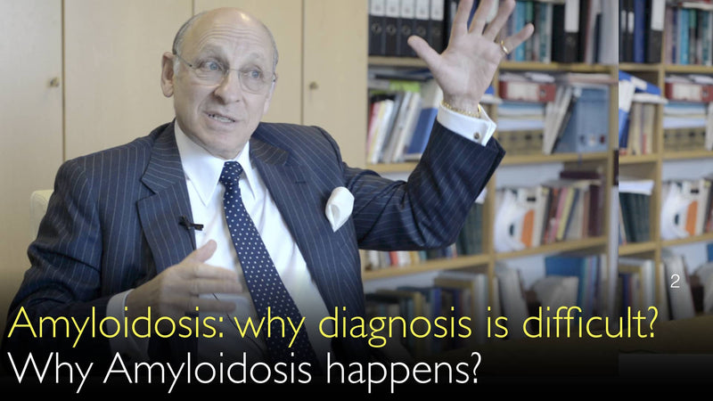 Почему диагностика амилоидоза затруднена? Почему возникает амилоидоз? 2