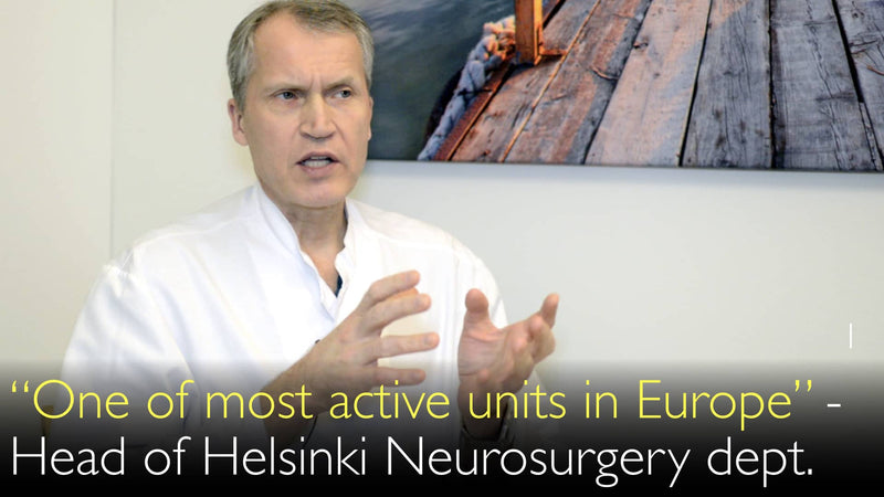 «Мы являемся одной из самых активных клиник нейрохирургии головного и спинного мозга в Европе». 1