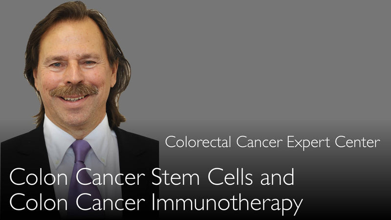 Стволовые клетки колоректального рака. Иммунотерапия рака толстой кишки. 3-1