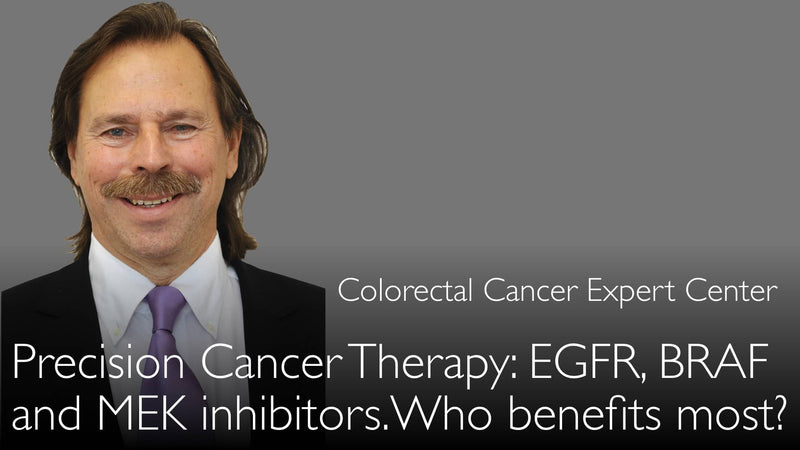 Прецизионная химиотерапия колоректального рака. Ингибиторы EGFR, BRAF, MEK. 4-1