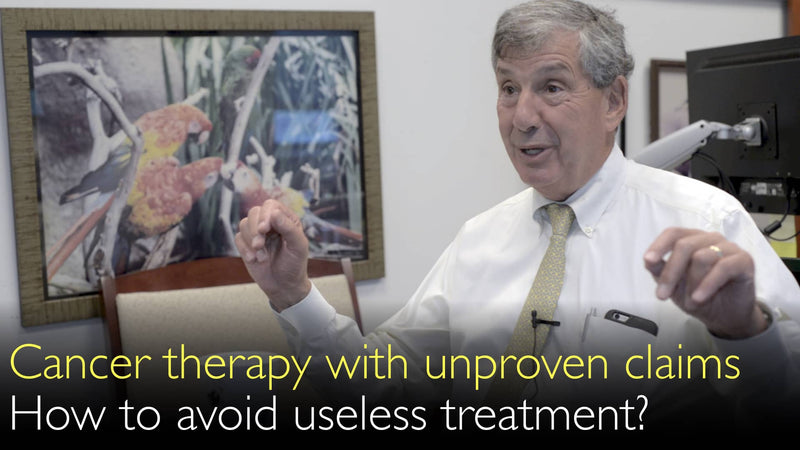 Терапия рака недоказанными препаратами. Как избежать неэффективного и опасного лечения рака? 7