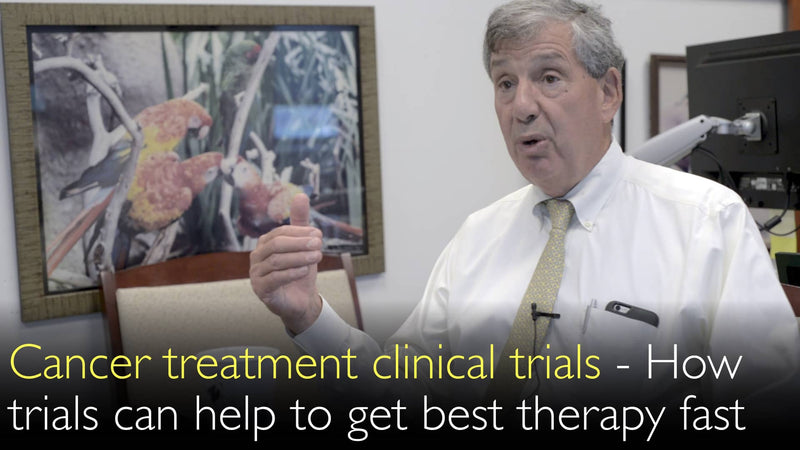 Клинические испытания лечения рака могут помочь пациентам быстрее получить эффективную терапию. 8