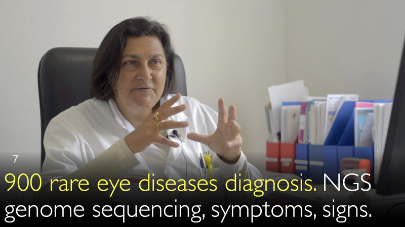 Диагностика 900 редких заболеваний глаз. Секвенирование генома NGS, симптомы, признаки. 7