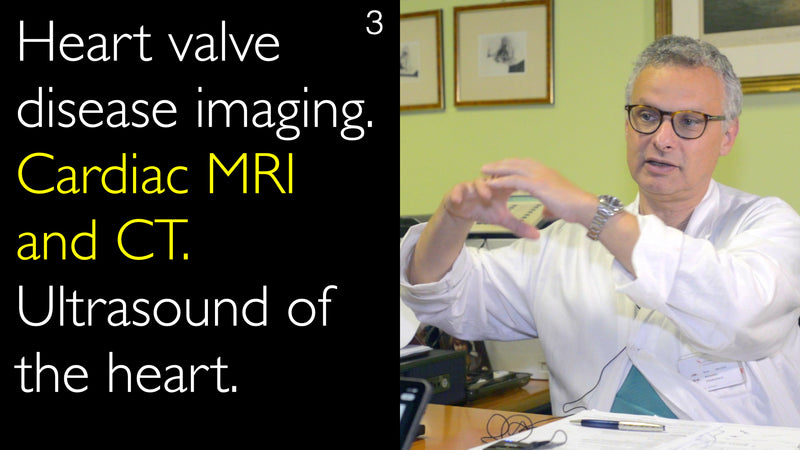 Визуализация заболеваний клапанов сердца. МРТ и КТ сердца. УЗИ сердца. 3