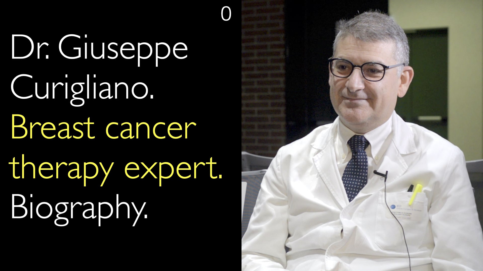 Dr. Giuseppe Curigliano