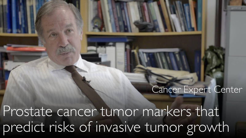 Prostate cancer tumor markers. Prediction of invasive cancer growth. 5