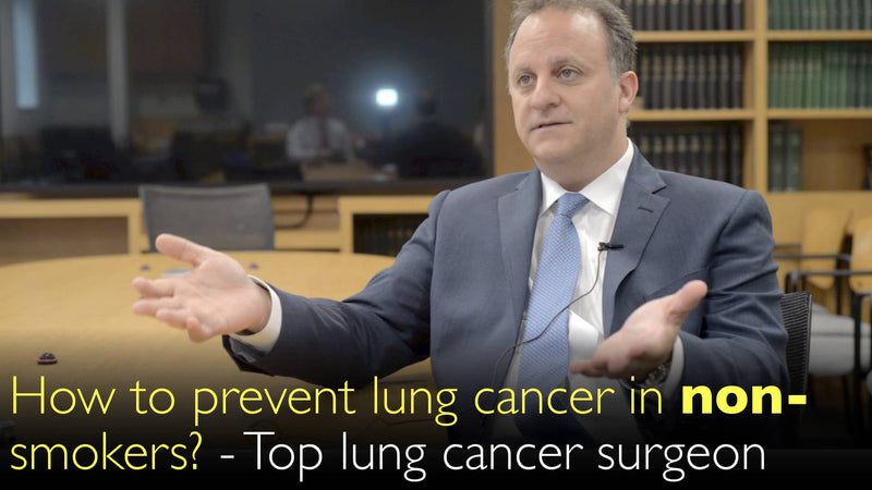 Как предотвратить рак легких у некурящих? Объясняет известный хирург по лечению рака грудной клетки. 7