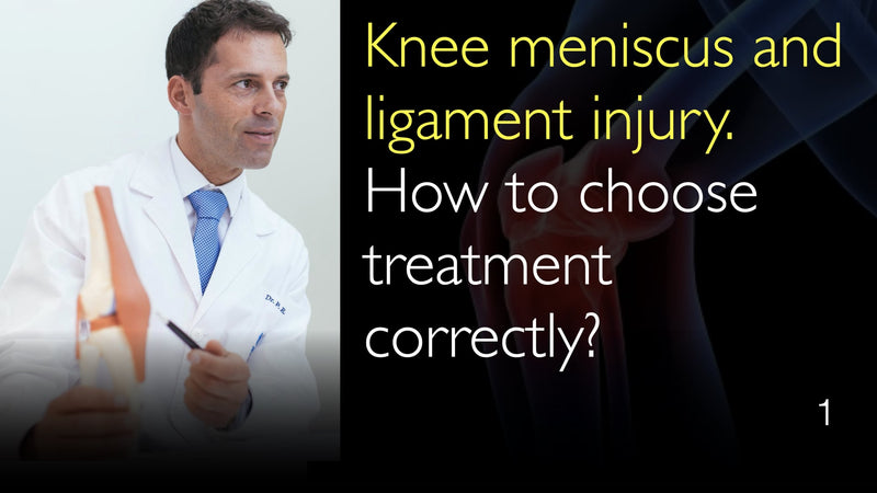 Травма коленного мениска и связок. Как правильно подобрать лечение? 1