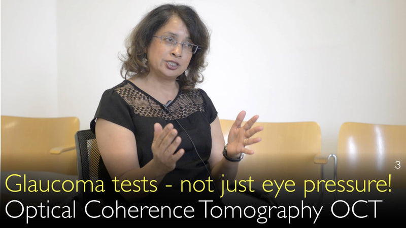 Диагностические тесты на глаукому. Тестирование полей зрения. Оптическая когерентная томография, ОКТ. 2