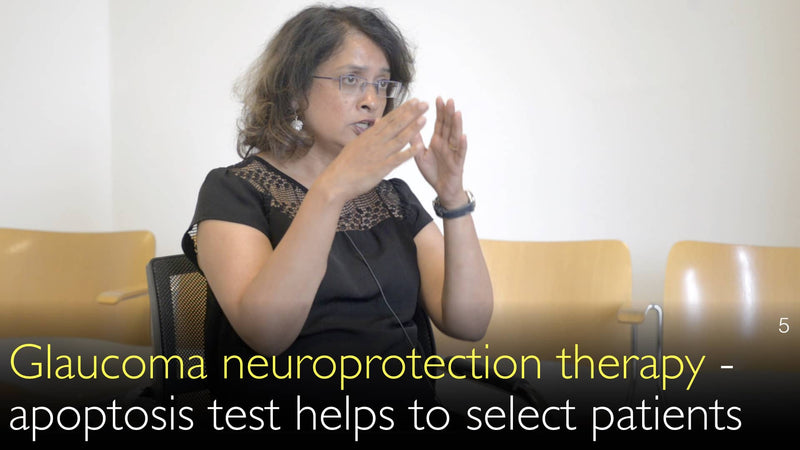 Нейропротекторная терапия глаукомы. Тест на апоптоз помогает отобрать пациентов для лечения. 4