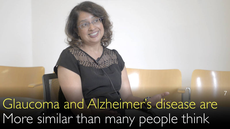Глаукома и болезнь Альцгеймера похожи. Оба являются нейродегенеративными заболеваниями. 6