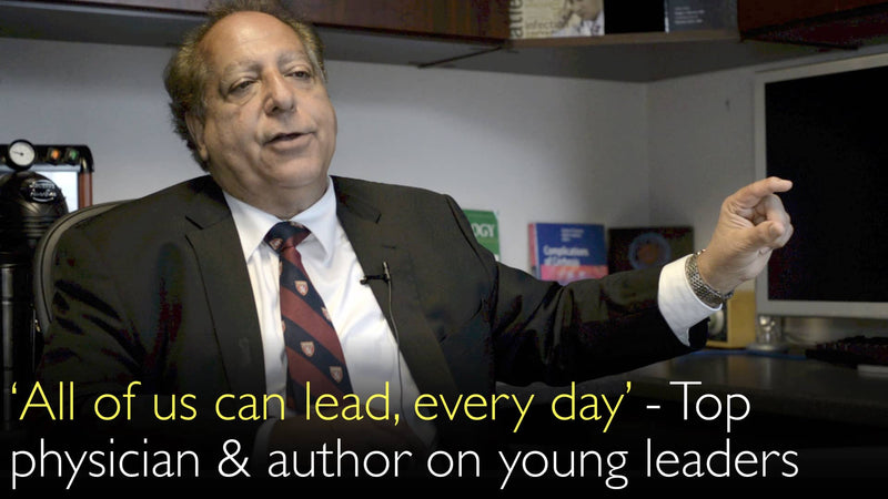 Каждый из нас может вести каждый день. Доктор Санджив Чопра говорит о молодых лидерах. 5